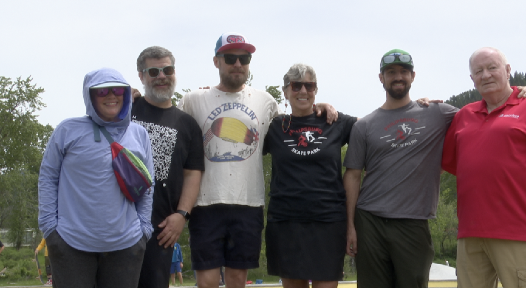 Clinton officially opens new skatepark with a star guest appearance